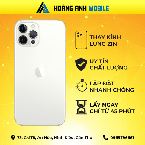 Thay kính lưng iPhone 12 Pro