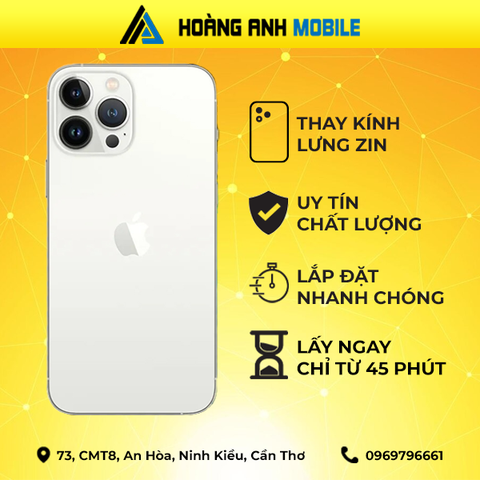 Thay kinh lưng 13 Pro Max