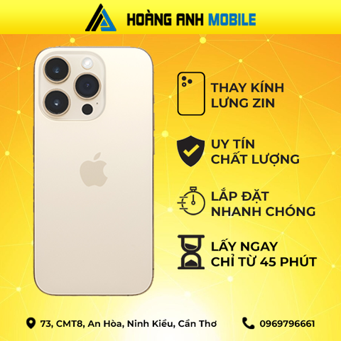 Thay kính lưng iPhone 14 Pro