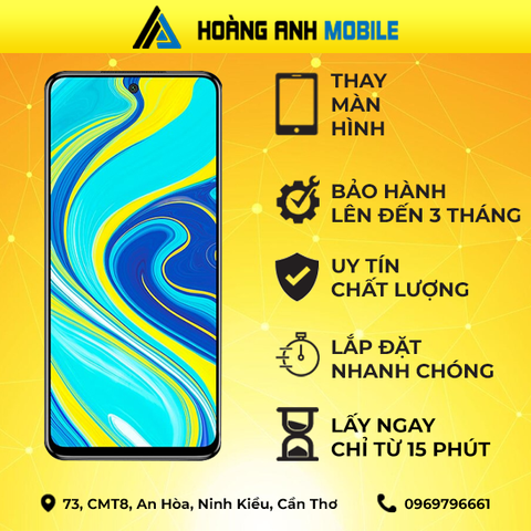 Thay màn hình Redmi Note 9 Pro