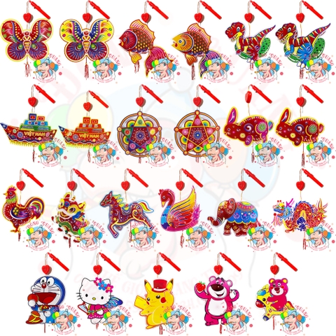 Đèn Trung thu nhựa kiếng SS (23 mẫu)