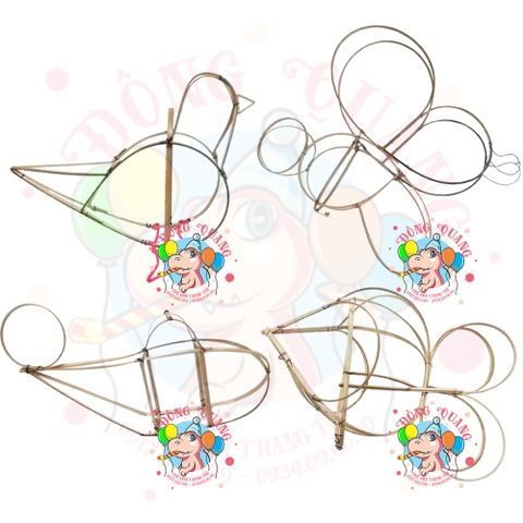 Khung lồng đèn tre