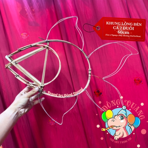 Khung lồng đèn tre