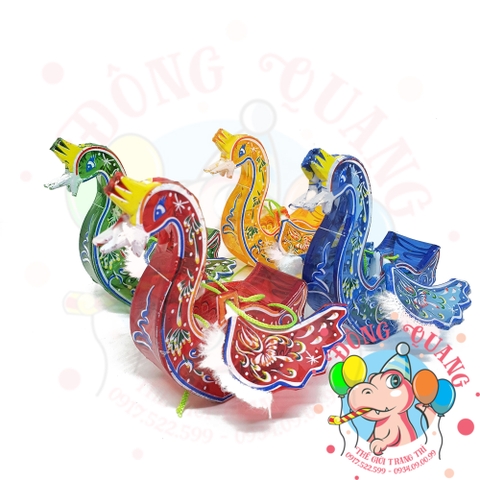 Đèn giấy kiếng khung nhựa mini loại 1