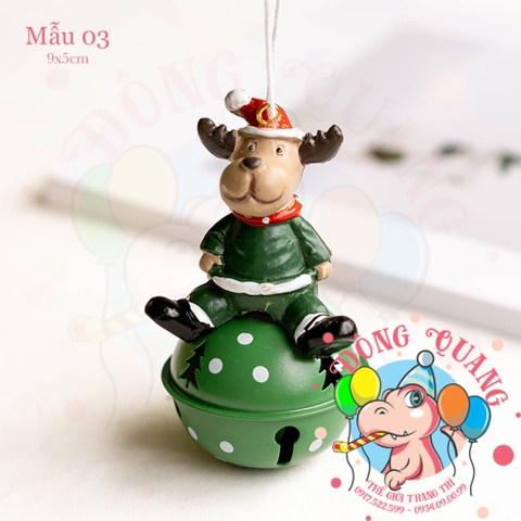 Chuông lục lạc treo cây thông (06 mẫu)