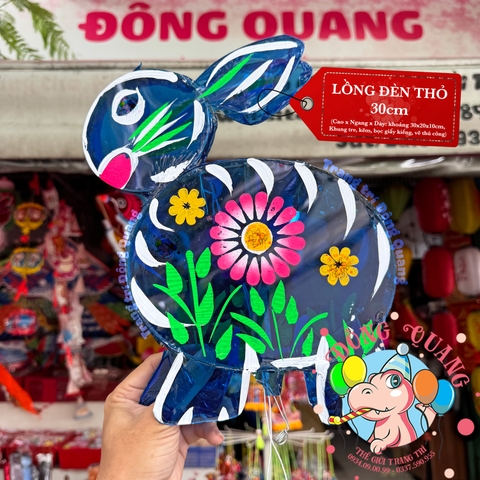 Đèn Trung thu Thỏ giấy kiếng