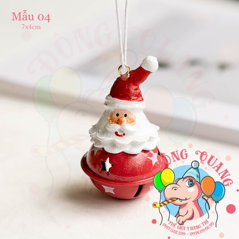 Chuông lục lạc treo cây thông (06 mẫu)