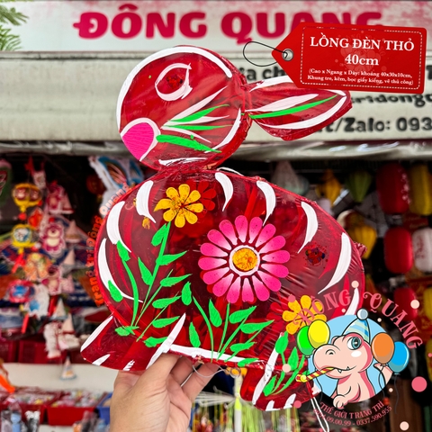 Đèn Trung thu Thỏ giấy kiếng