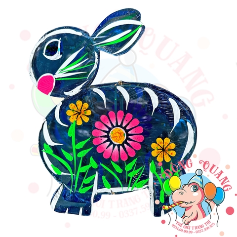 Đèn Trung thu Thỏ giấy kiếng