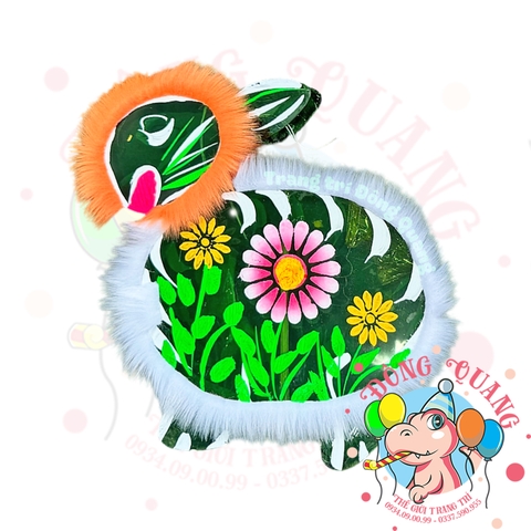 Đèn Trung thu Thỏ giấy kiếng