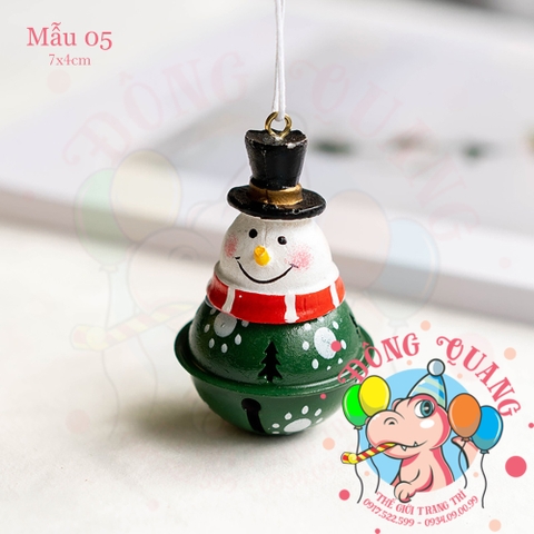 Chuông lục lạc treo cây thông (06 mẫu)