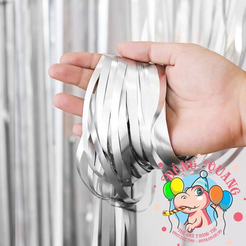 Rèm kim tuyến sợi mờ (10 màu)