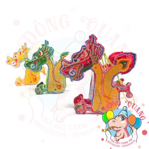 Đèn giấy kiếng khung nhựa mini loại 1