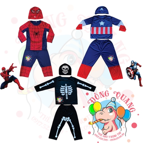 Kit Quần áo hoá trang bé trai 1