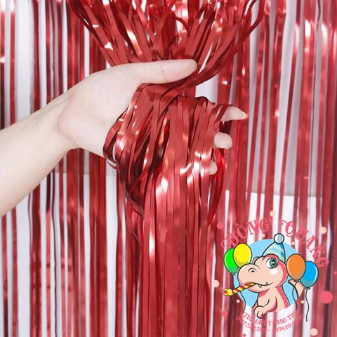 Rèm kim tuyến sợi mờ (10 màu)