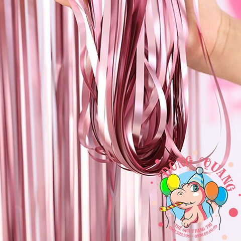 Rèm kim tuyến sợi mờ (10 màu)