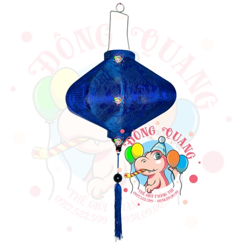 Lồng đèn Hội An vải gấm - dáng đĩa bay