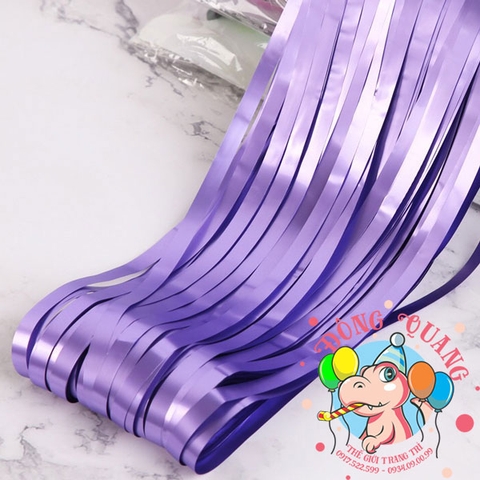 Rèm kim tuyến sợi mờ (10 màu)