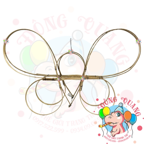 Khung lồng đèn tre