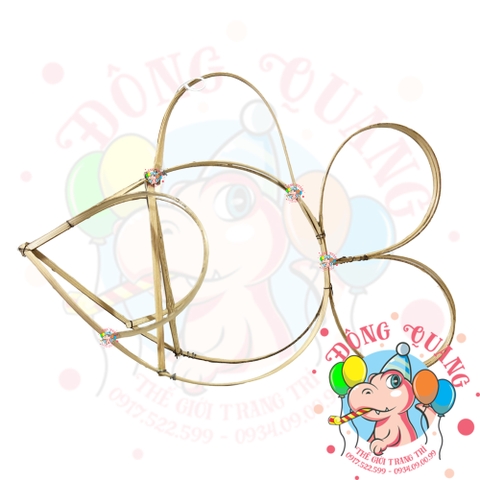 Khung lồng đèn tre