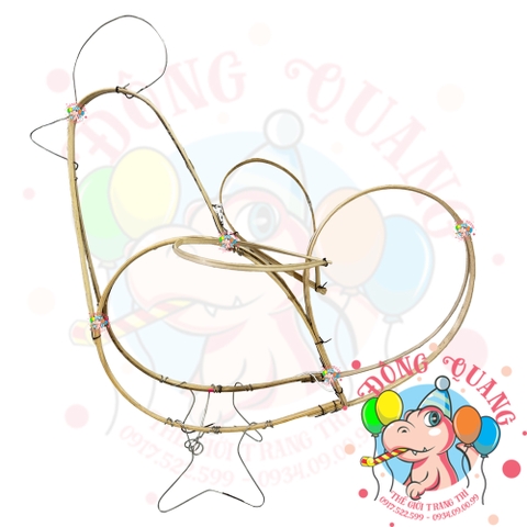 Khung lồng đèn tre