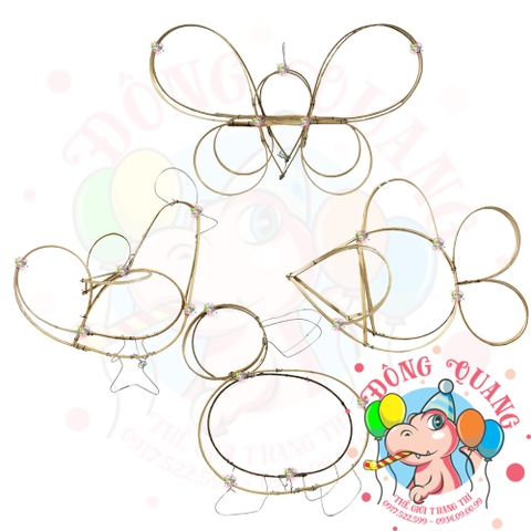 Khung lồng đèn tre