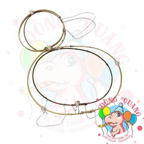 Khung lồng đèn tre