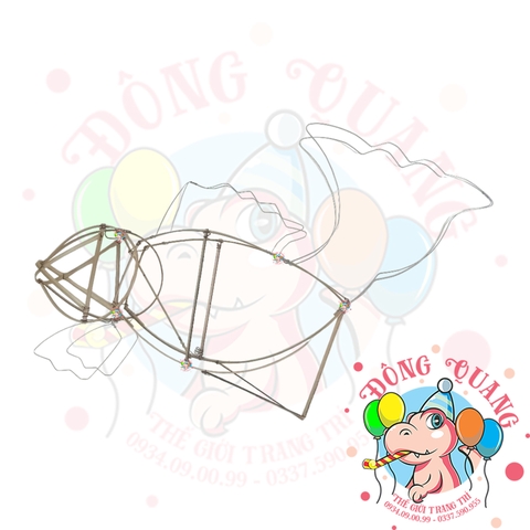 Khung lồng đèn tre