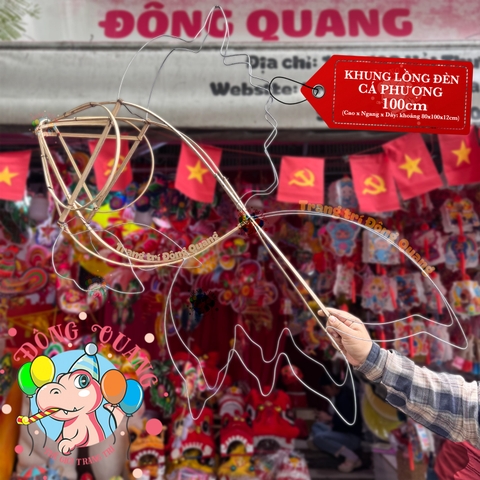 Khung lồng đèn tre