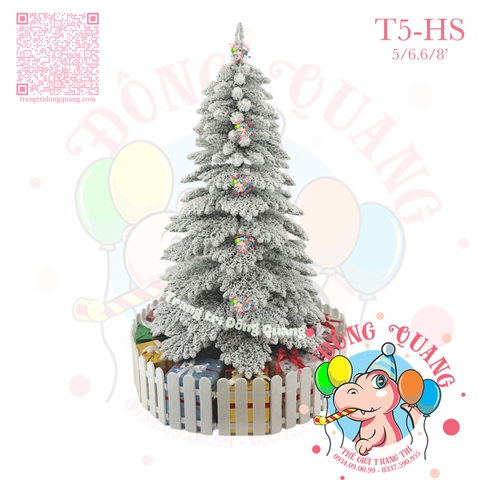 Cây thông Levo phủ tuyết tán rộng (cành treo)