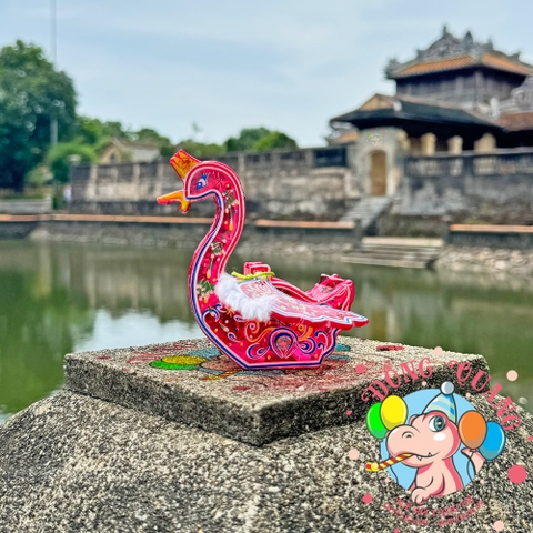 Đèn giấy kiếng khung nhựa mini loại 1