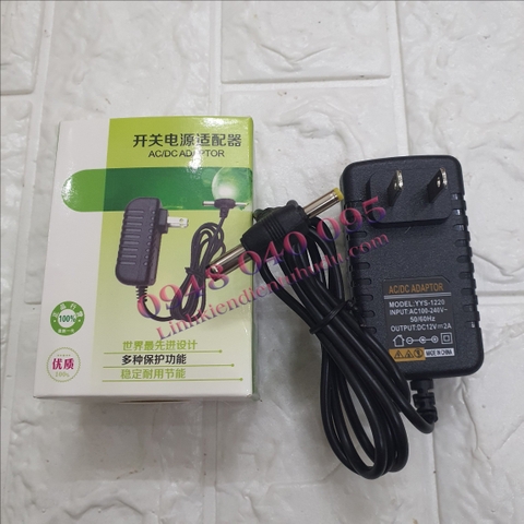 Nguồn ADAPTOR 12V-2A rắc 2 đầu
