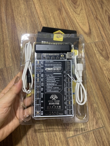 Bộ W209pro: kích pin iphone từ 4 đến 13 promax và android