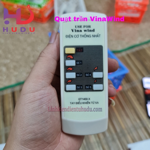 Điều khiển quạt trần Vinawind
