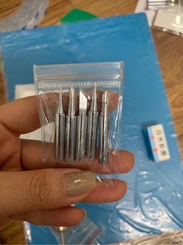 Combo 5 đầu hàn 936 bằng đồng thau