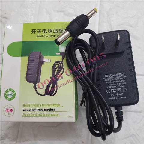 Nguồn ADAPTOR 5V-2A rắc 2 đầu