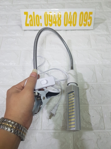 ĐÈN LED KẸP BÀN MÀU TRẮNG