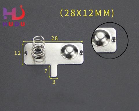 [Đế pin đôi] Lò xo Bên Phải ( Chân quay ra ngoài)