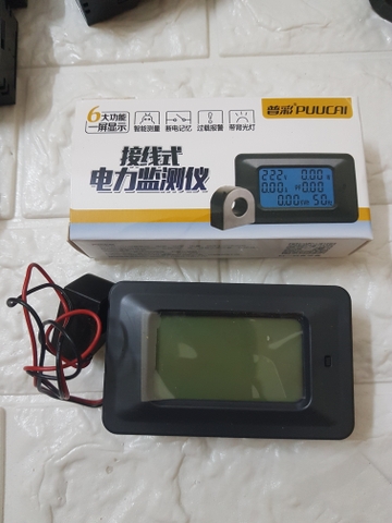 Đồng hồ hiển thị 6 thông số 100A