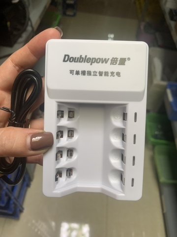 Sạc pin mic AA, AAA tự ngắt -đèn báo đầy - không kèm pin