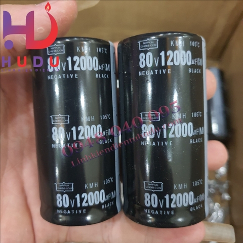 Tụ KMH 80V - 12.000UF 35×70mm