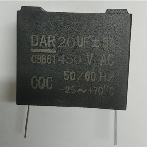 Tụ DAR 20uF-450V chân kim