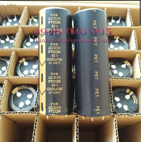 Tụ FOR AUDIO ELNA 4 chân 80V-22000UF 35×100mm