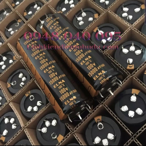 Tụ ELNA 4 chân 100V-15000UF 35×100mm