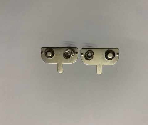 Cặp đế pin đôi - chân tròn