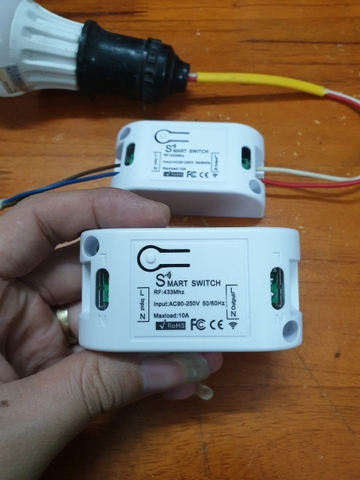 Bộ thu công tắc dán tường