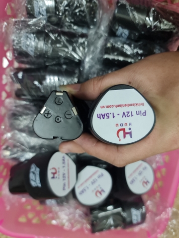 Pin máy khoan 12V-1.5A (hàng đặt)