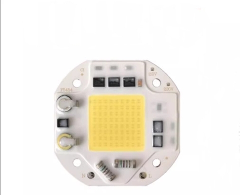 Chip / bóng Led 50W-220V ánh sáng Trắng đế nhôm vuông ( 54*54mm )