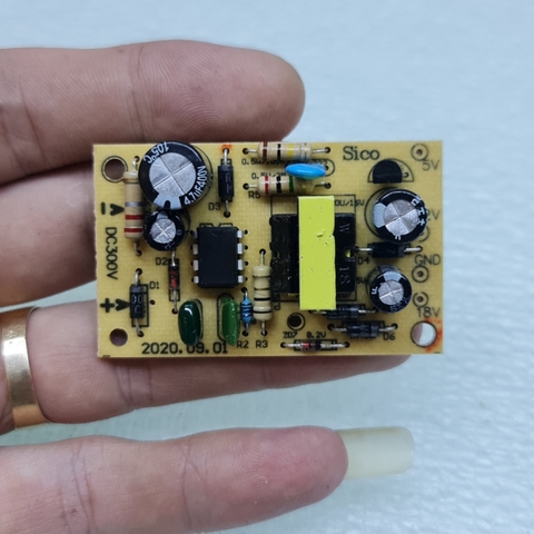 Độ nguồn bếp từ - hồng ngoại 3 đầu ra 5V-12V-18V