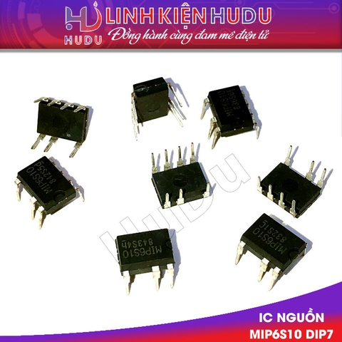 Combo 2 con IC nguồn MIP6S10 Dip-7 mới chính hãng